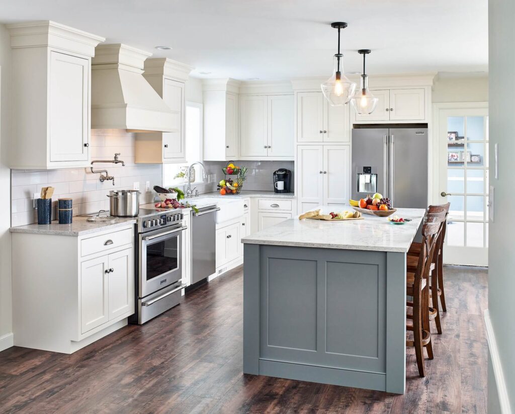 a modern looking kitchen renovation