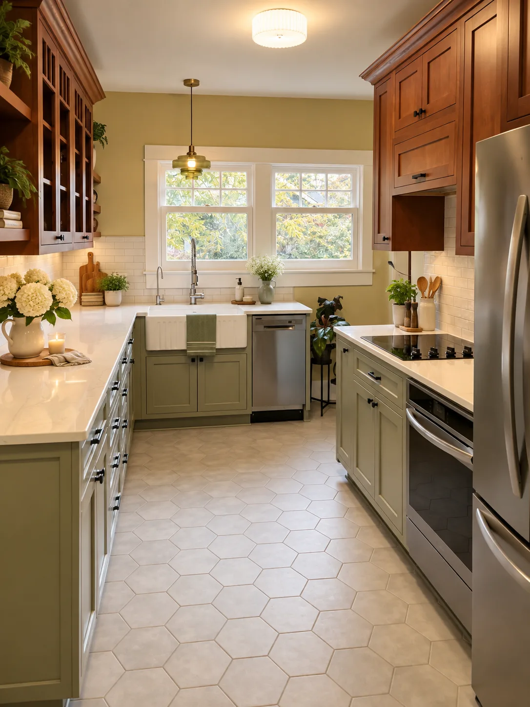Historic 18th Ave residence kitchen, Grants Pass OR