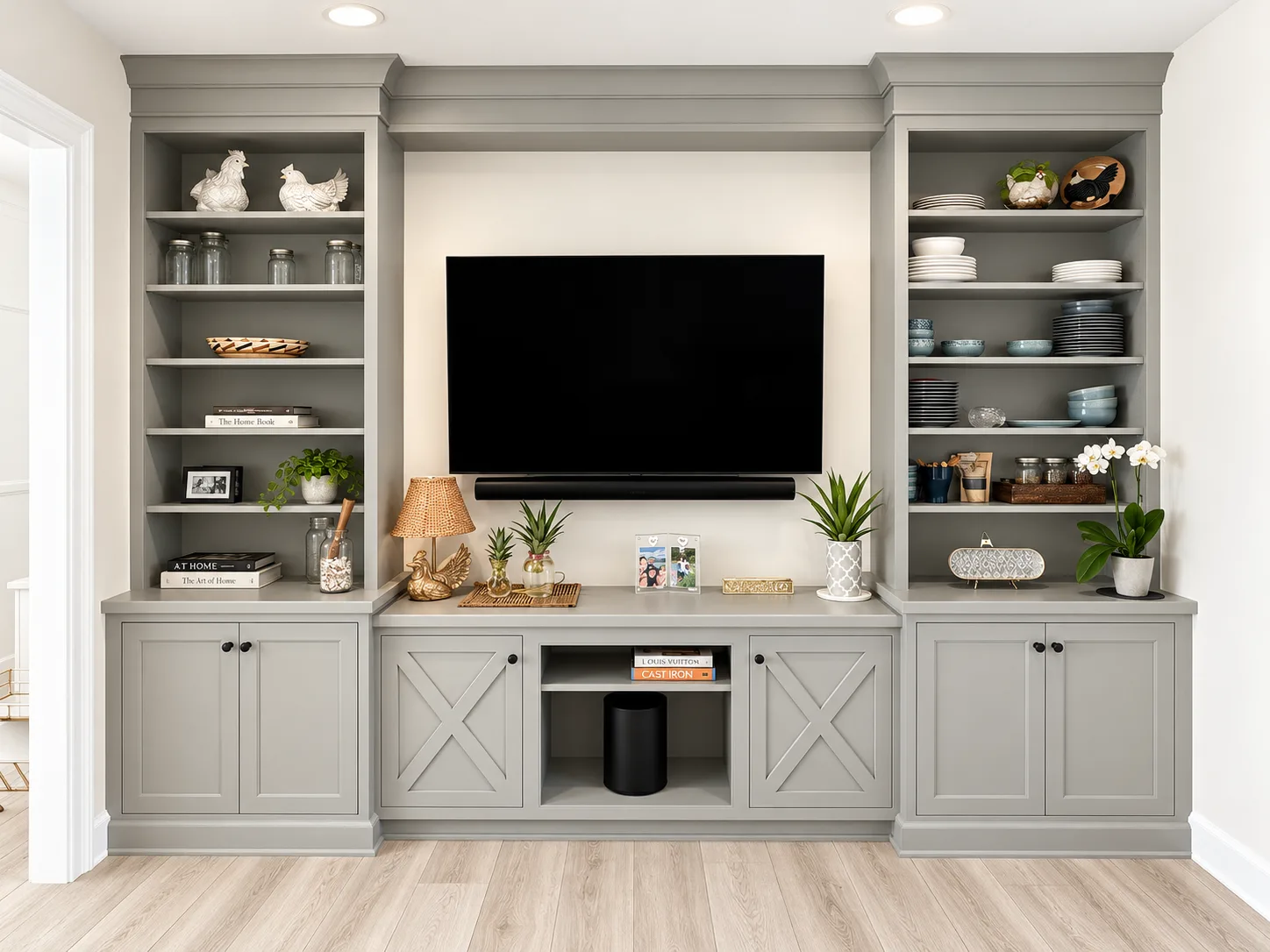 Built-in detail, Xenon doors in Castlerock